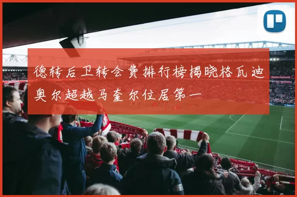 德转后卫转会费排行榜揭晓格瓦迪奥尔超越马奎尔位居第一